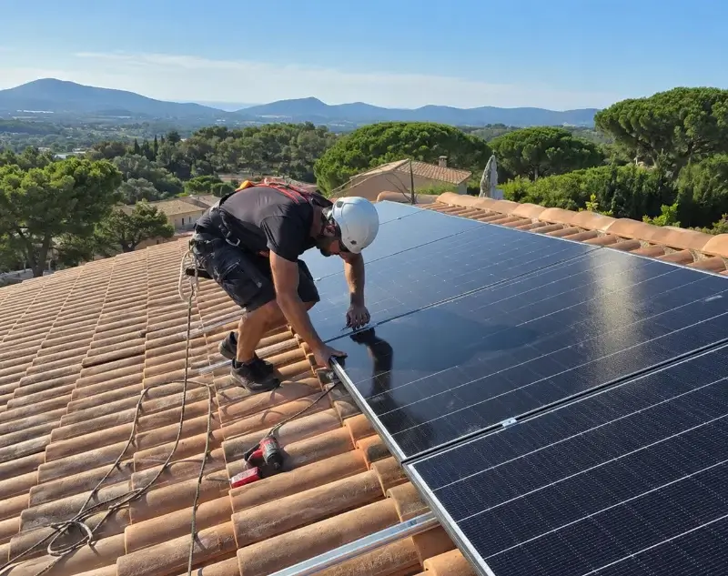 Installateur panneaux solaires Conquereuil — pose photovoltaïque sur toiture